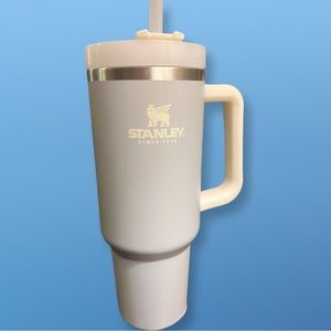 Stanley Adventure Quencher Tumbler mug cup 40oz OG Granite Grey white handle